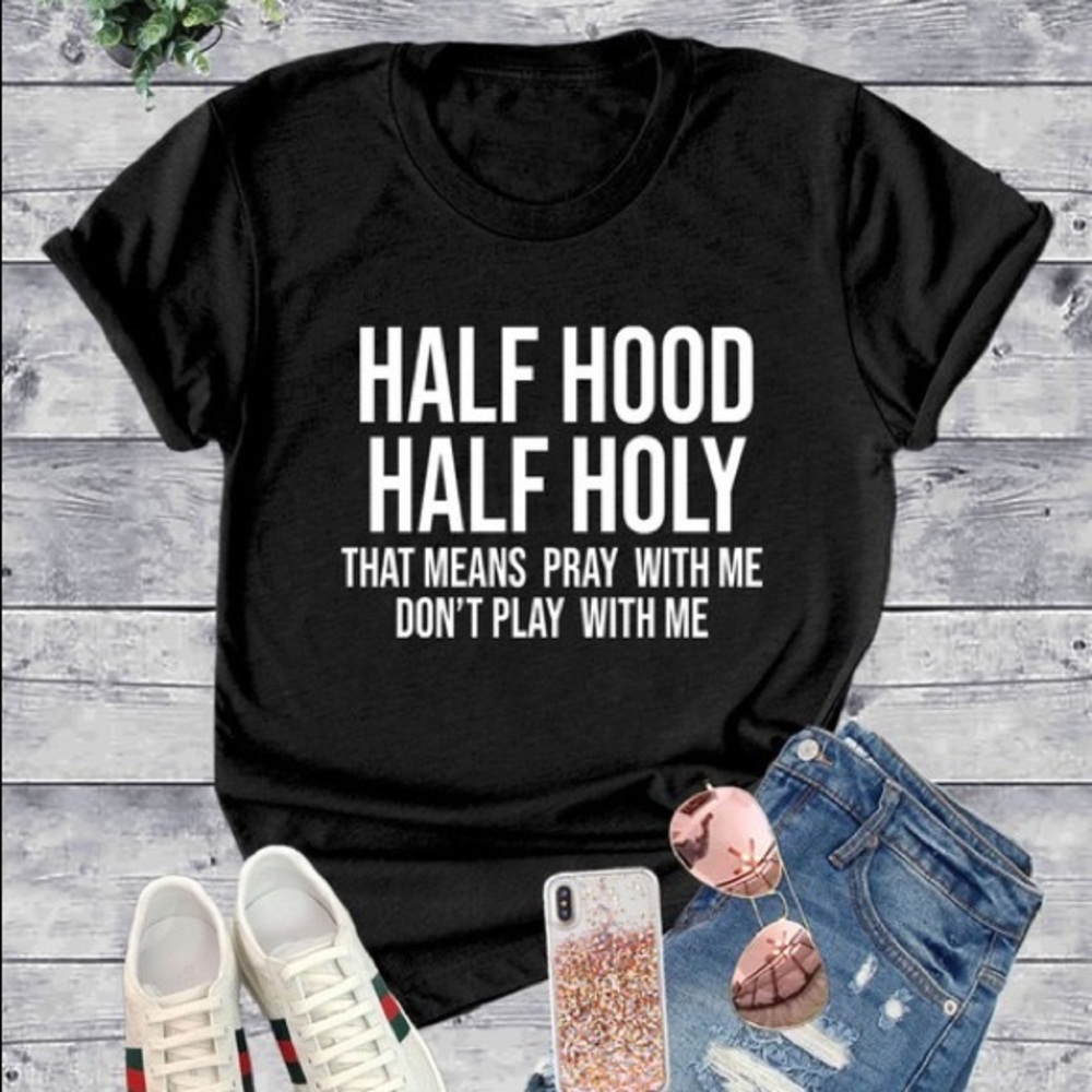 Half & Half Tee